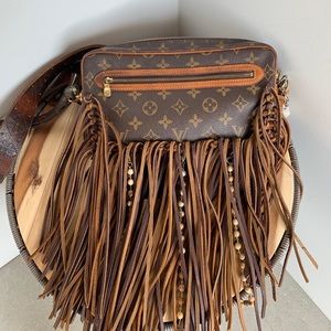 Vintage boho Louis Vuitton bag